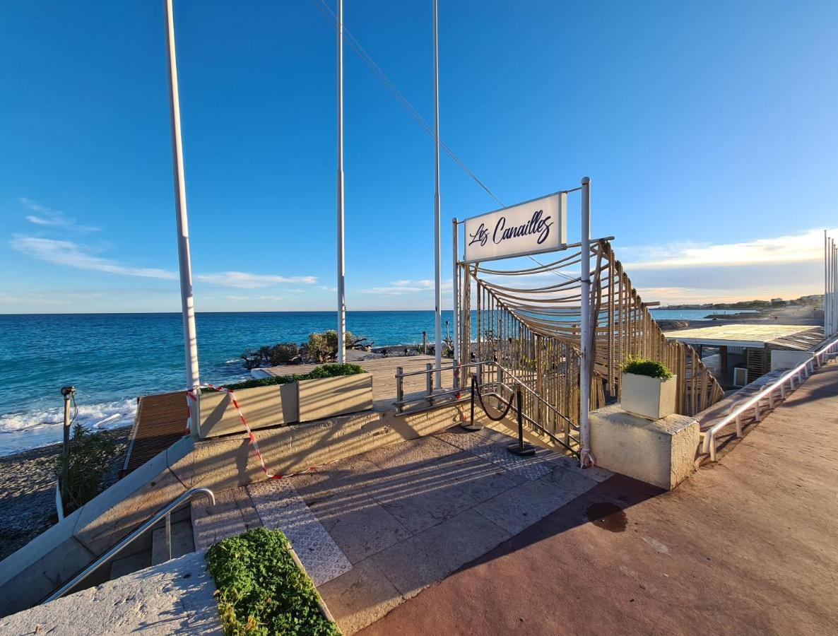 Studio Grande Terrasse A 5 Min De La Mer Nice Eksteriør billede