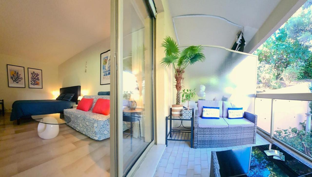 Studio Grande Terrasse A 5 Min De La Mer Nice Eksteriør billede